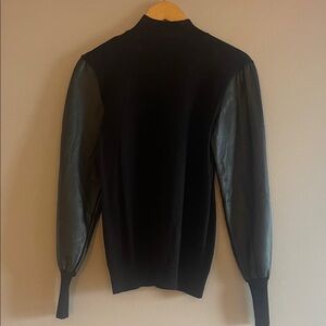 Sioni Black Knit Top